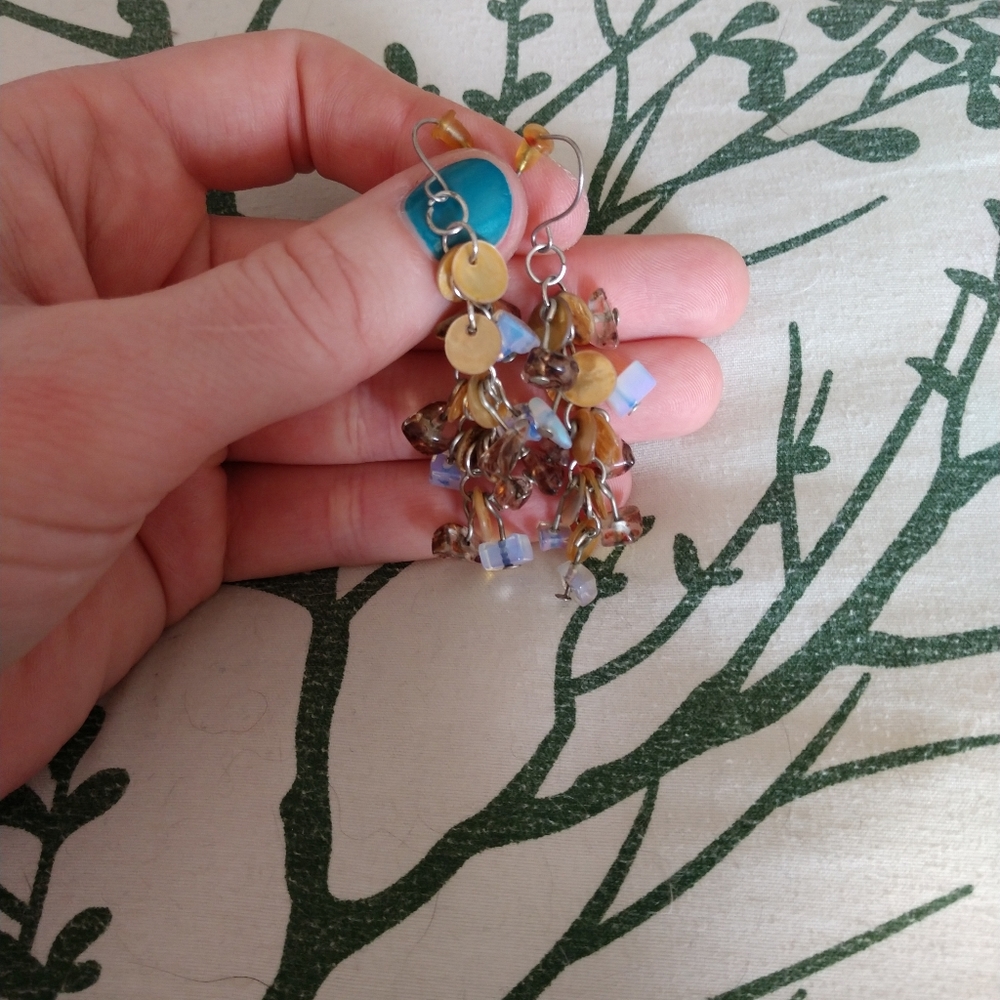 Dangling earrings